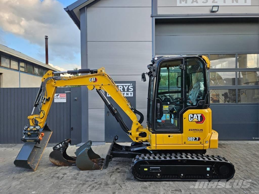 CAT 302.7 CR Mini Escavadoras <7t
