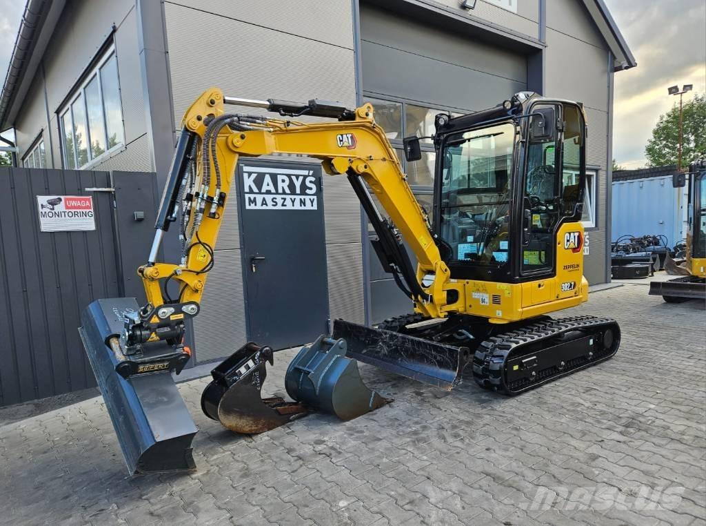 CAT 302.7 CR Mini Escavadoras <7t