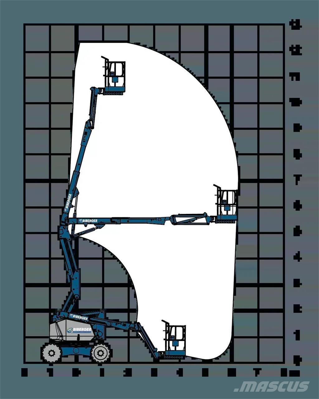 JLG H340AJ Elevadores braços articulados