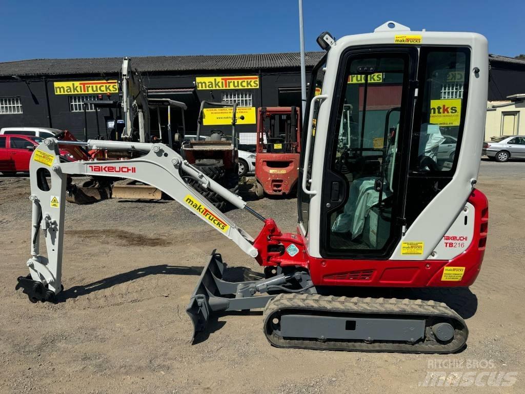 Takeuchi TB 216 Mini Escavadoras <7t