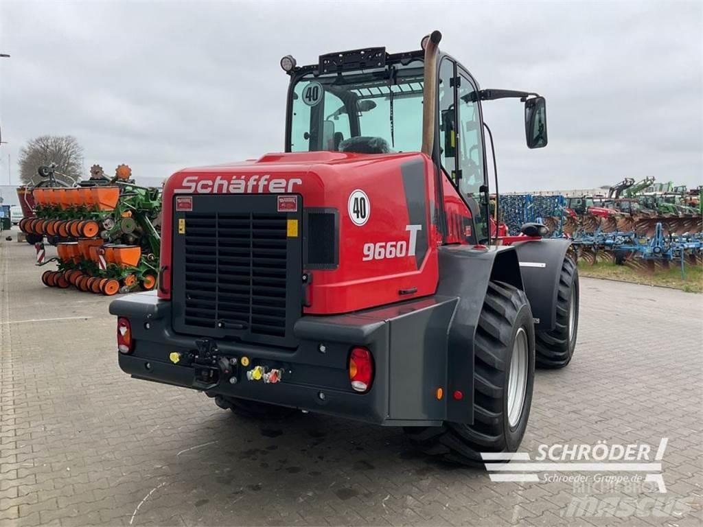 Schäffer 9660 T Pás carregadoras de rodas