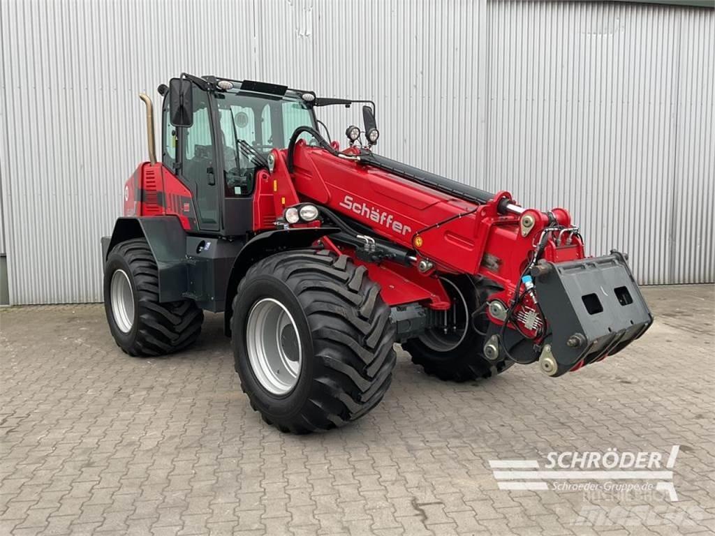 Schäffer 9660 T Pás carregadoras de rodas