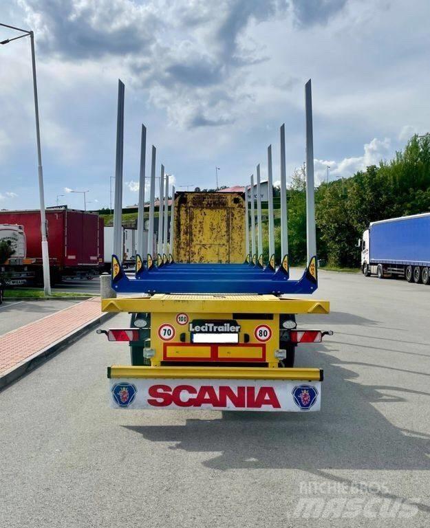 Lecitrailer 3E 20 Semi Reboques Transporte Madeira