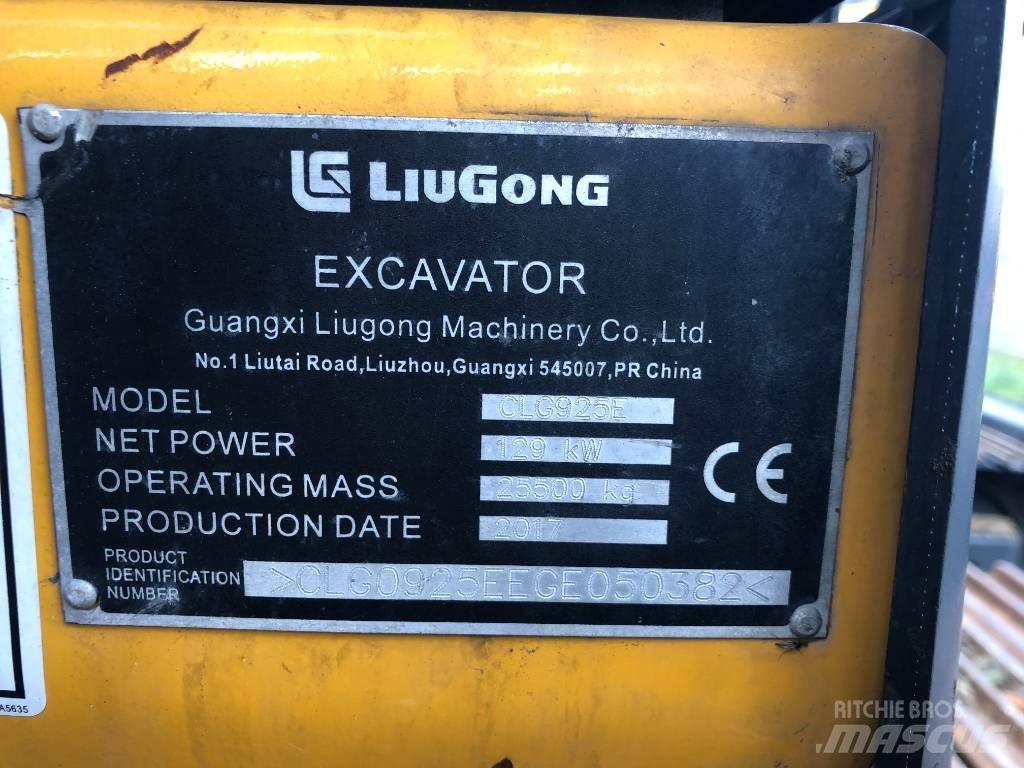 LiuGong 925E Escavadoras de rastos