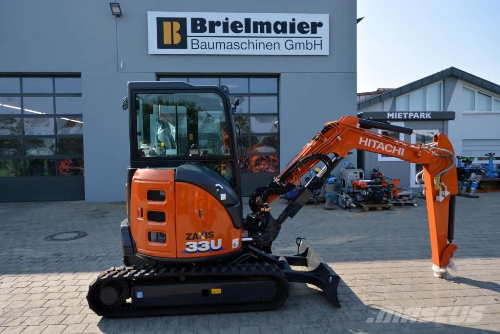 Hitachi ZX 33 U-6 Mini Escavadoras <7t