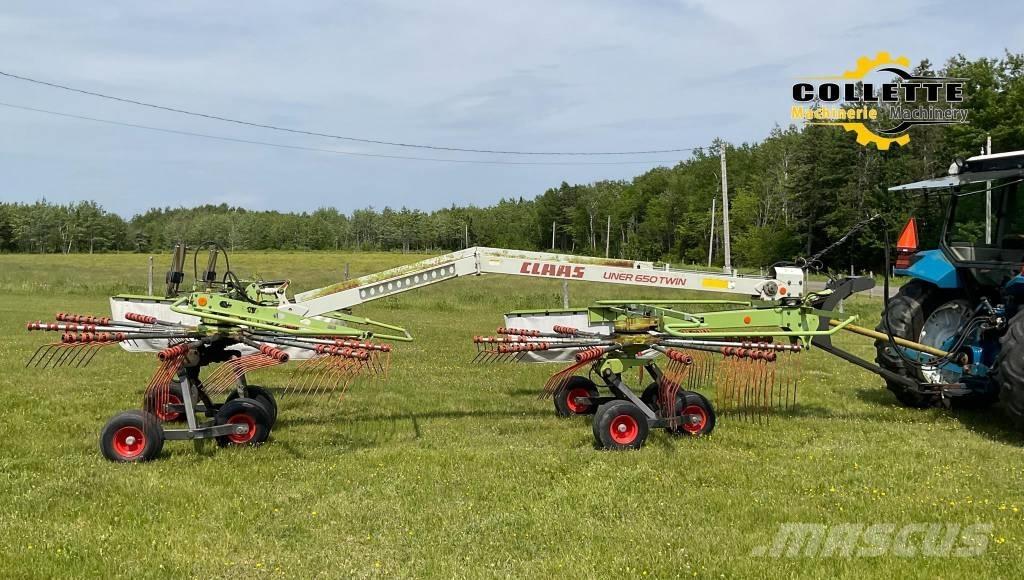 CLAAS Liner 650 Twin Gadanheiras-fileiras