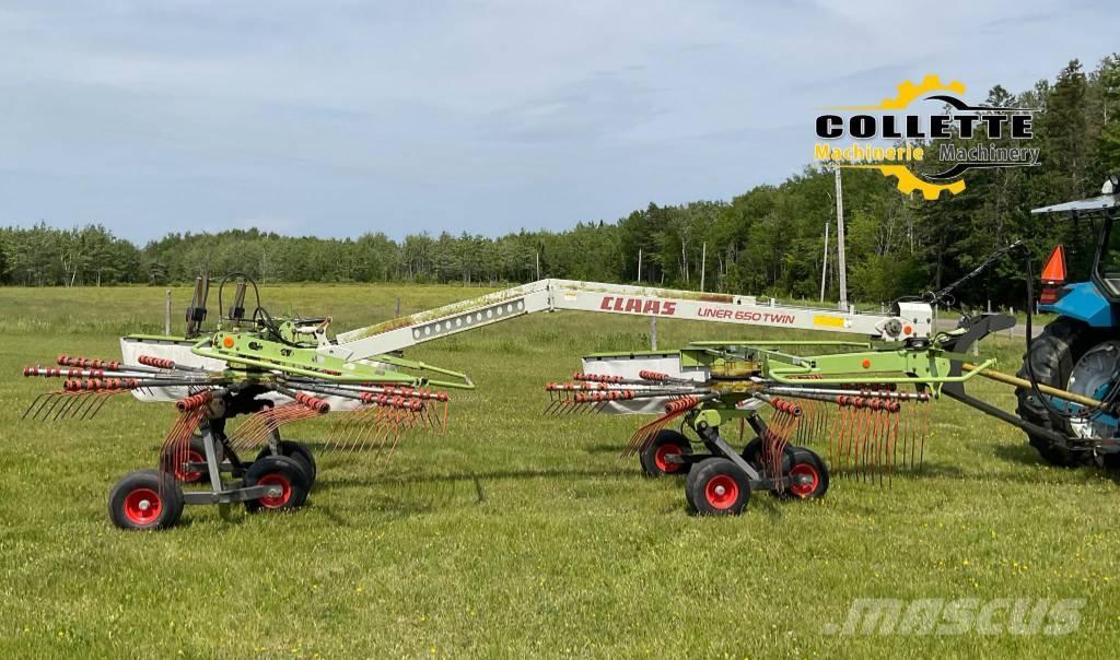 CLAAS Liner 650 Twin Gadanheiras-fileiras