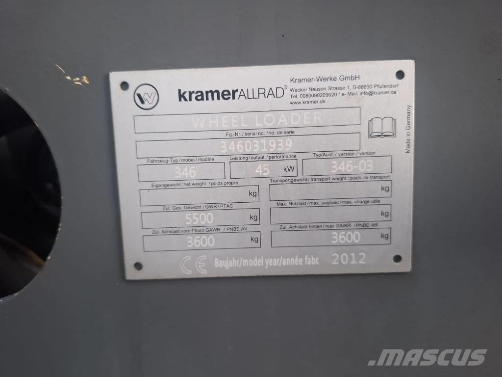 Kramer 750 Pás carregadoras de rodas