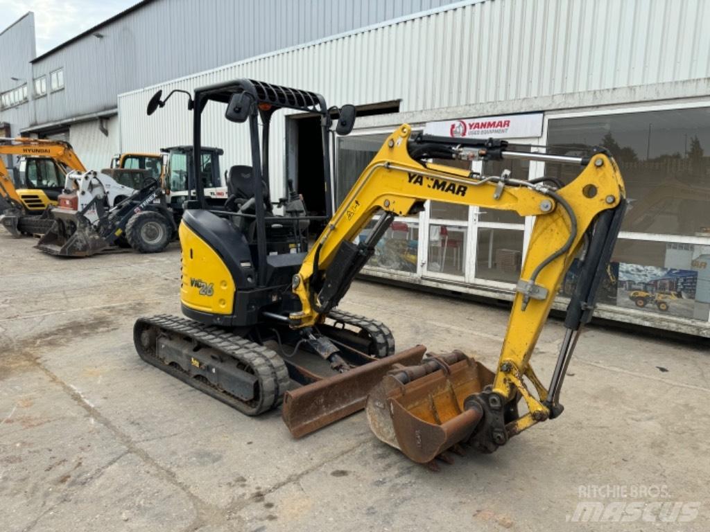 Yanmar VIO26 (08544) Mini Escavadoras <7t