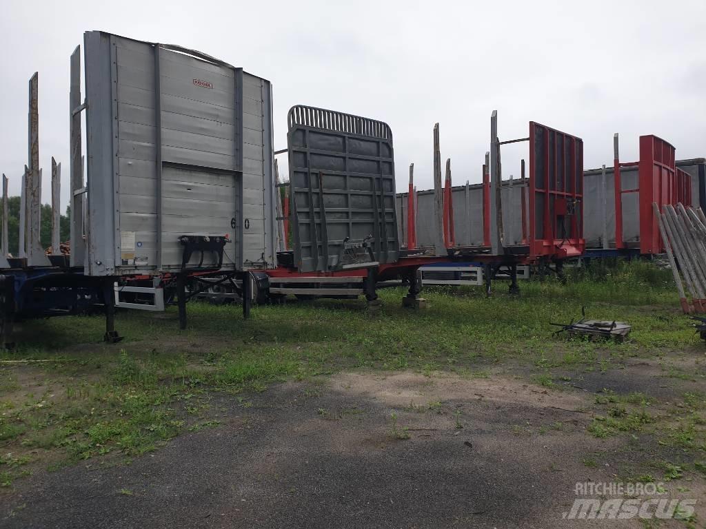 Van Hool S 338 Semi Reboques Transporte Madeira