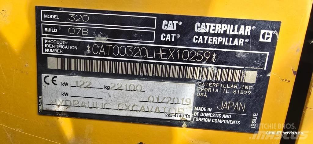 CAT 320 Escavadoras de rastos