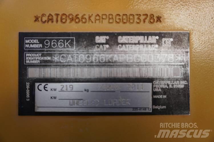 CAT 966K Pás carregadoras de rodas