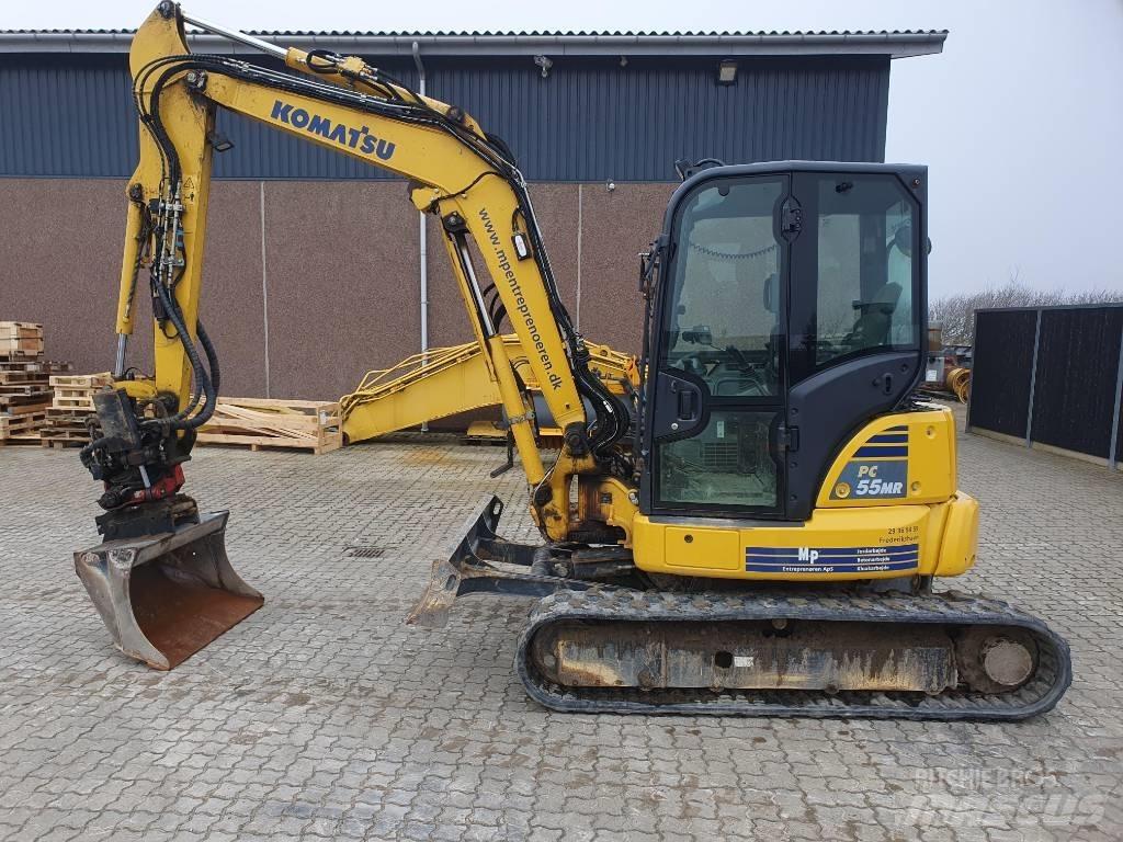 Komatsu PC55MR5 Mini Escavadoras <7t