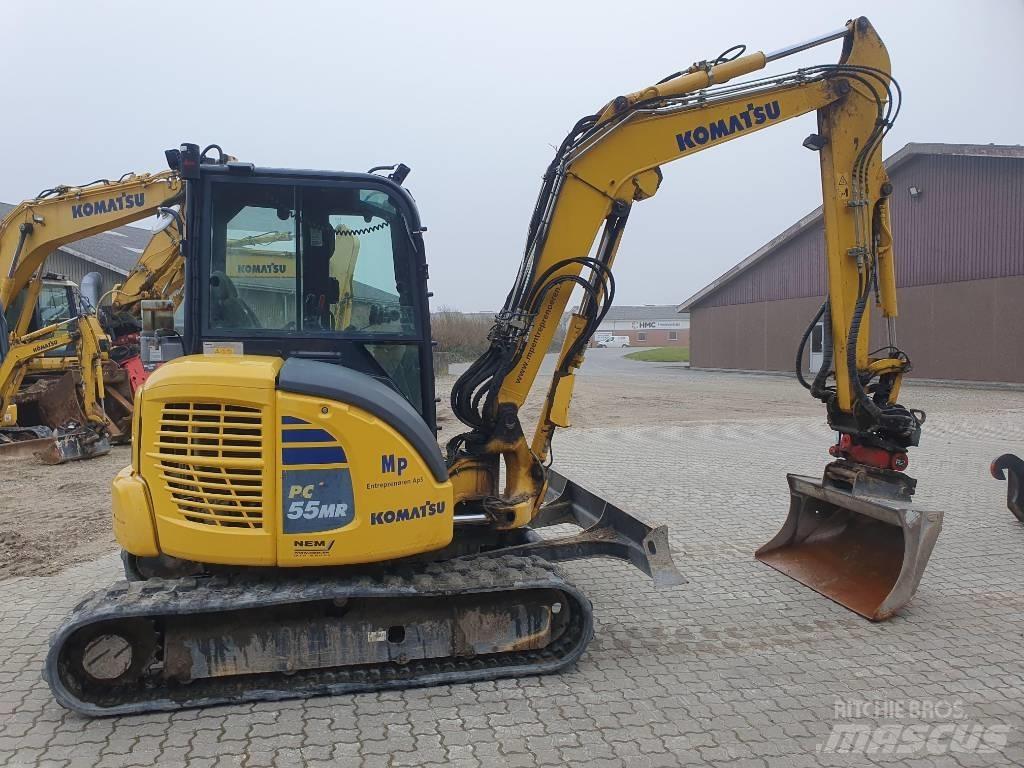 Komatsu PC55MR5 Mini Escavadoras <7t