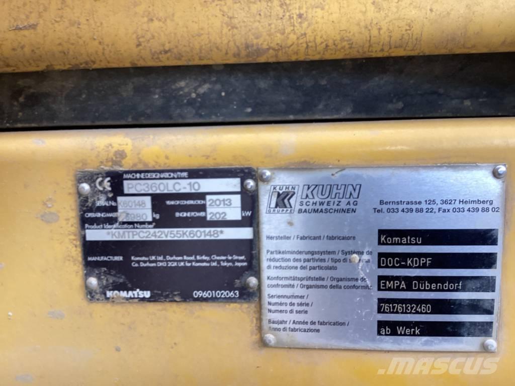 Komatsu PC 360 LC-10 Escavadoras de rastos