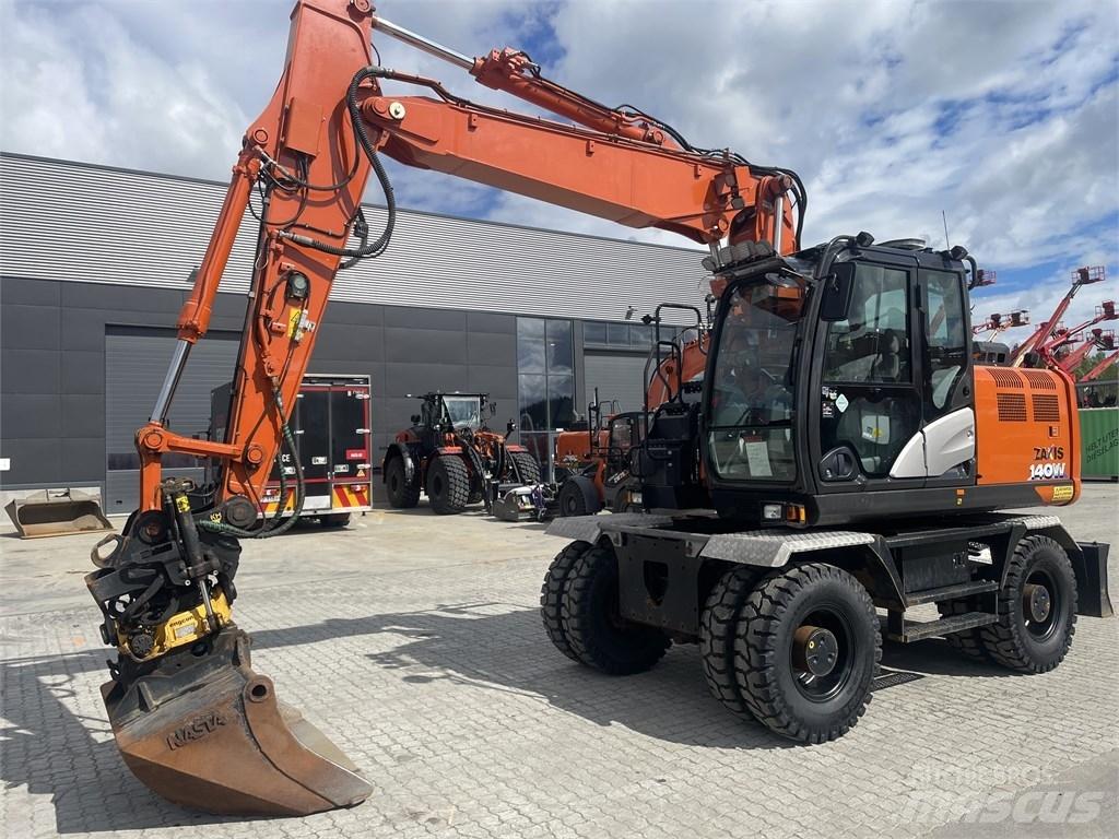 Hitachi ZX 140 W-6 Escavadoras de rodas