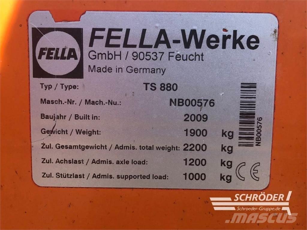 Fella TS 880 Gadanheiras-fileiras