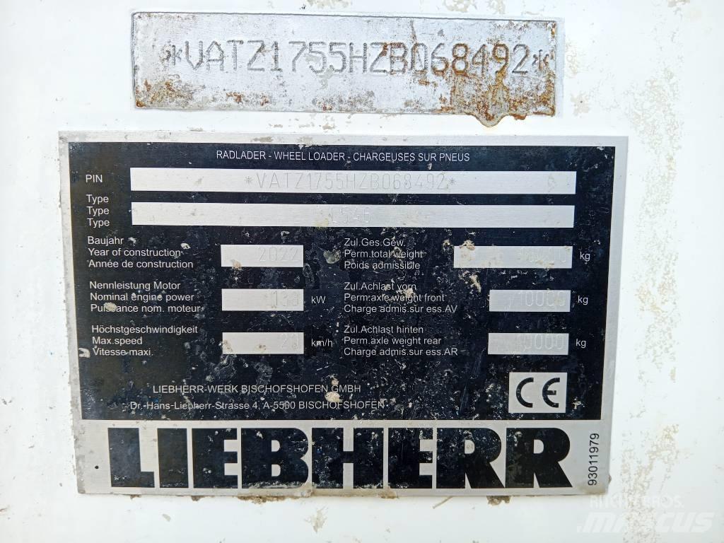 Liebherr L546 Pás carregadoras de rodas