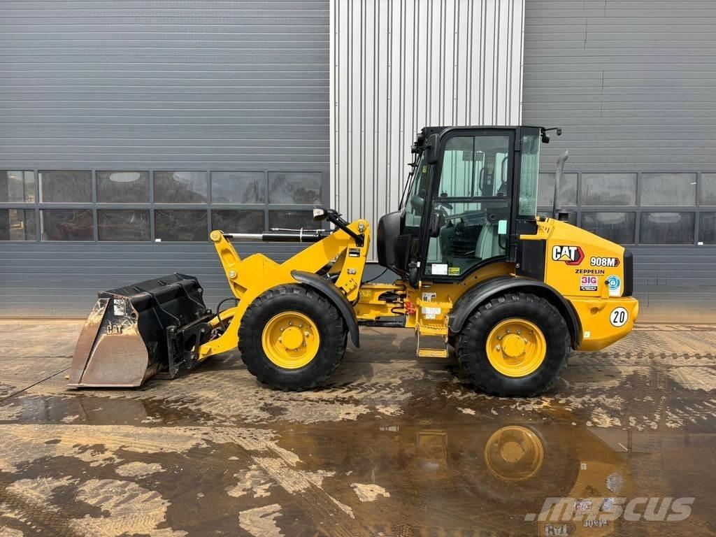 CAT 908M Pás carregadoras de rodas