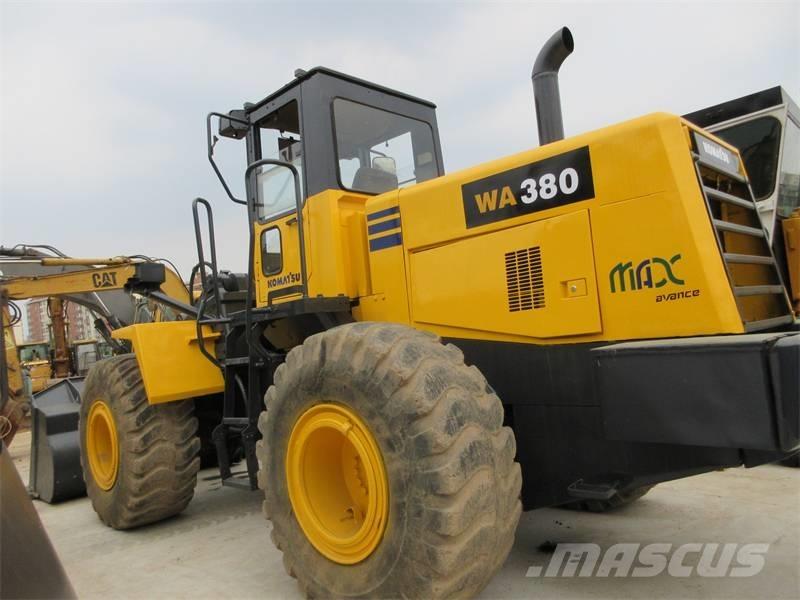 Komatsu WA 380-3 Pás carregadoras de rodas