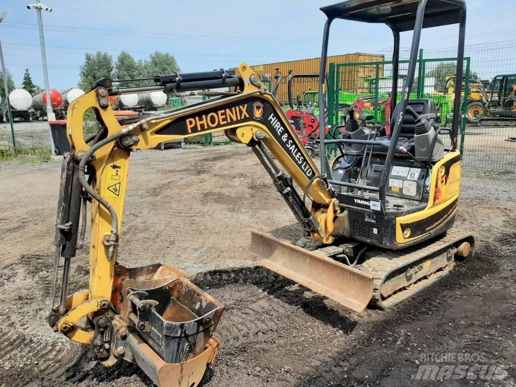 Yanmar Vio 17 Mini Escavadoras <7t