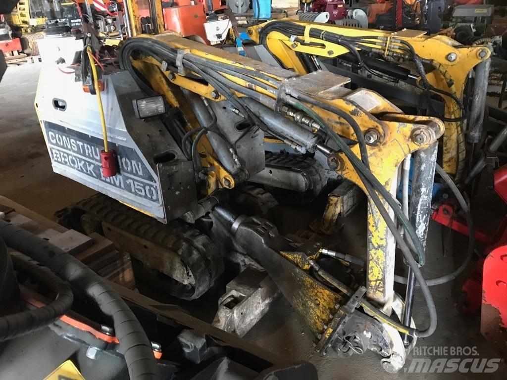 Brokk BM150E Mini Escavadoras <7t