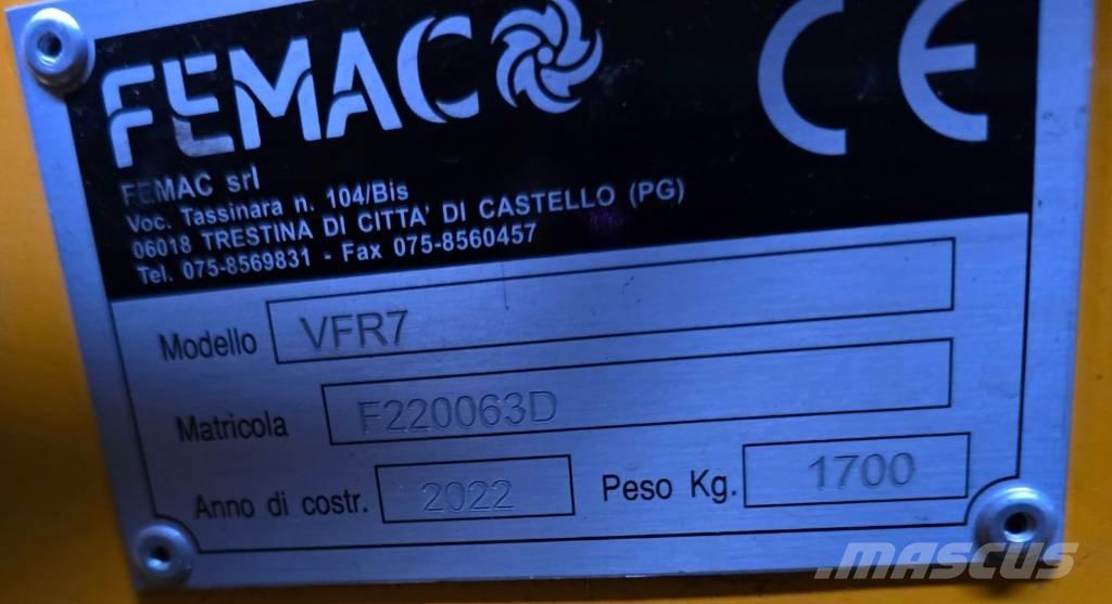 Femac VFR7 Outros limpa-neves e máquinas de limpeza viária