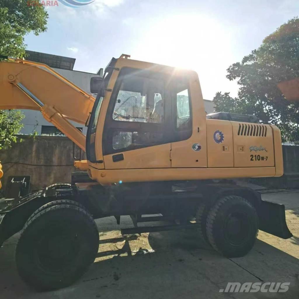 Hyundai r210w-7 Escavadoras de rodas