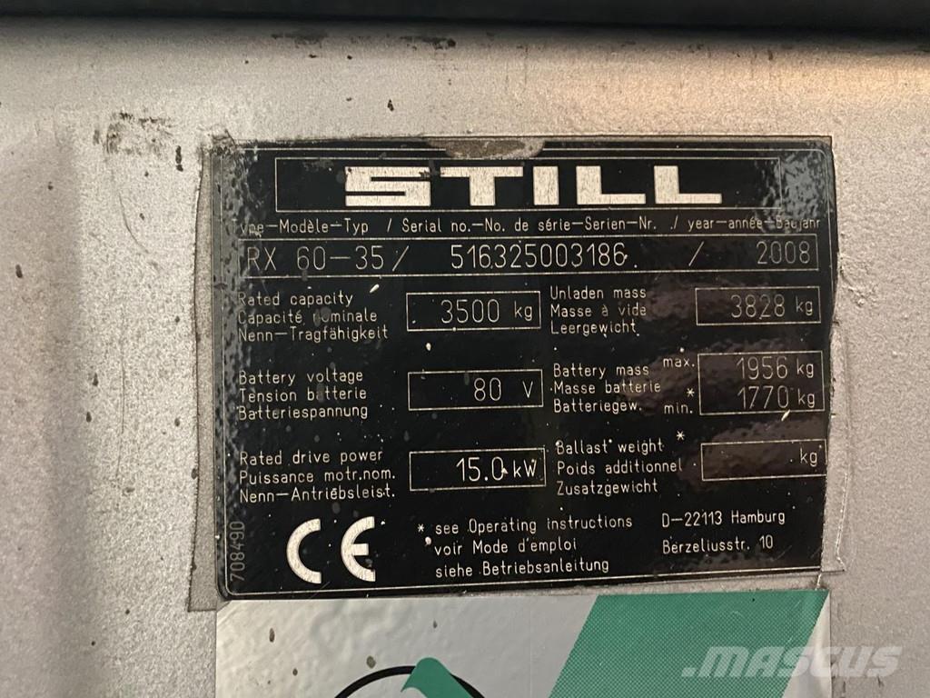 Still RX60-35 Empilhadores eléctricos