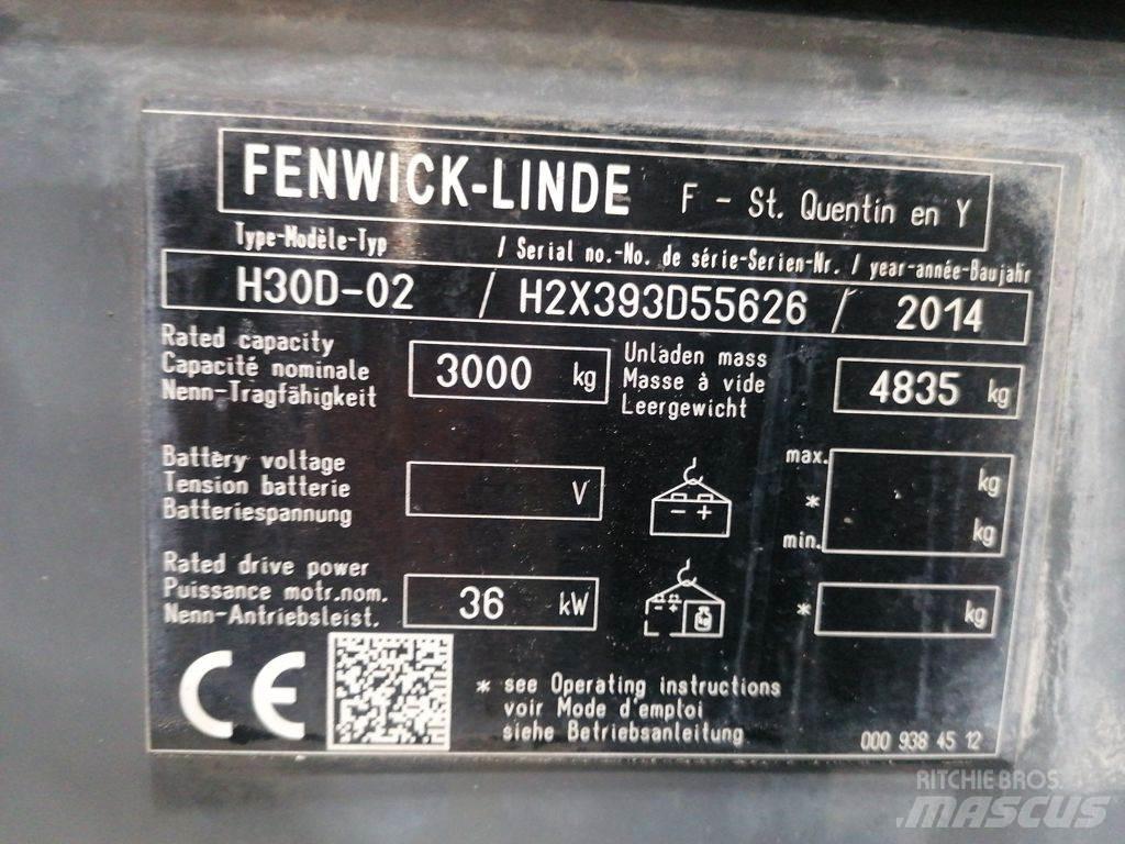 Linde H30D-02 Empilhadores Diesel