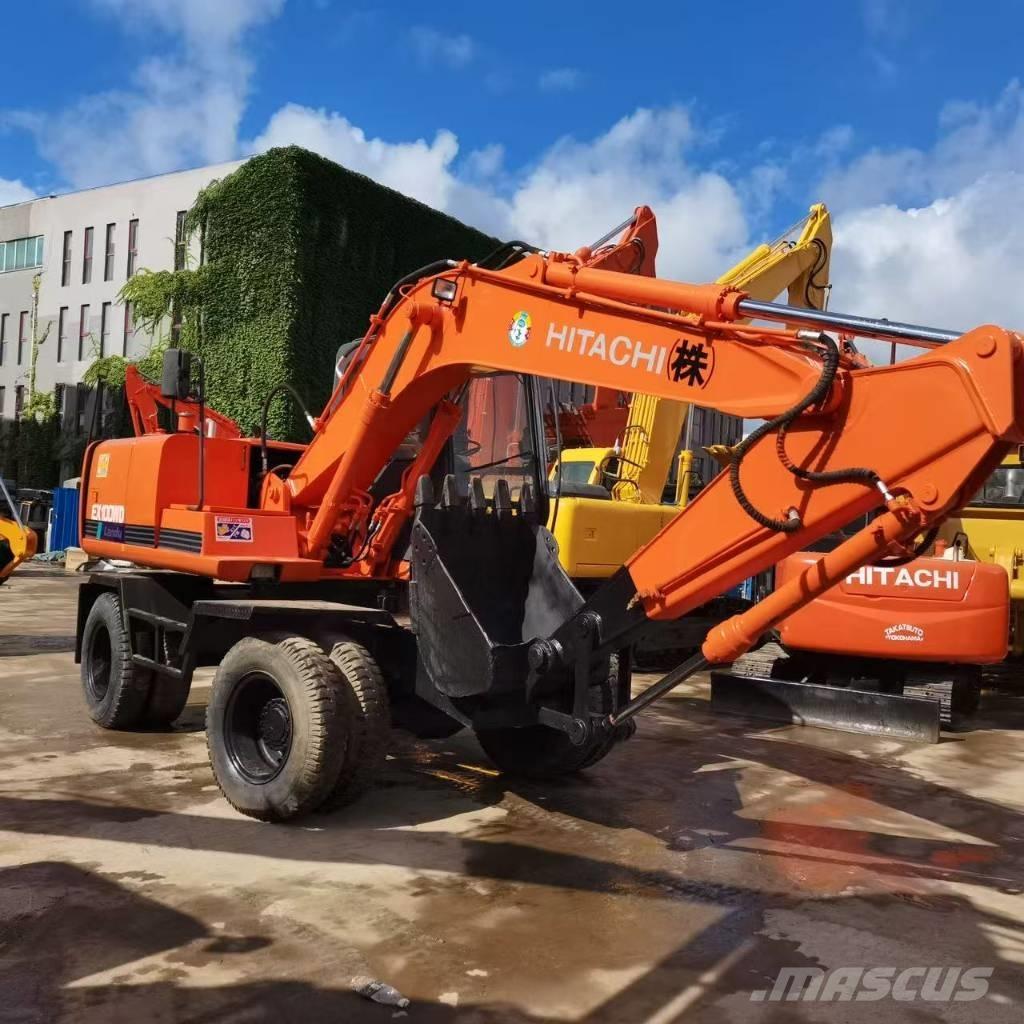 Hitachi EX 100 W D Escavadoras de rodas