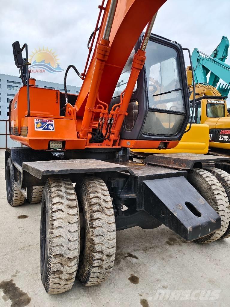 Hitachi EX 100 W D Escavadoras de rodas