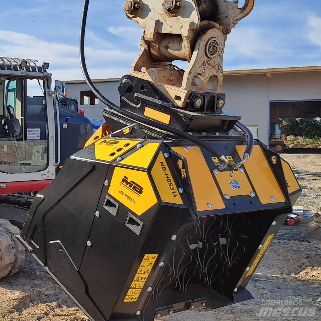 MB Crusher MB-HDS314 Viradores de compostagem