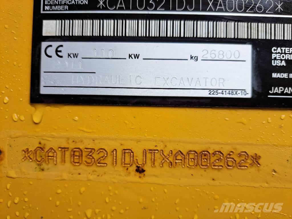 CAT 321 D Escavadoras de rastos