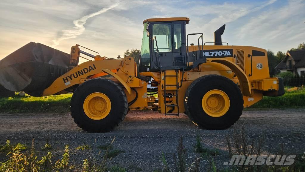 Hyundai HL 770-7 A Pás carregadoras de rodas