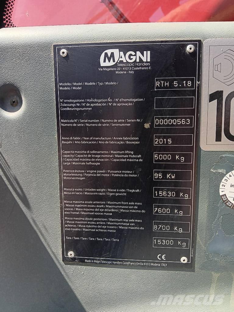 Magni RTH5.18 Manipuladores telescópicos