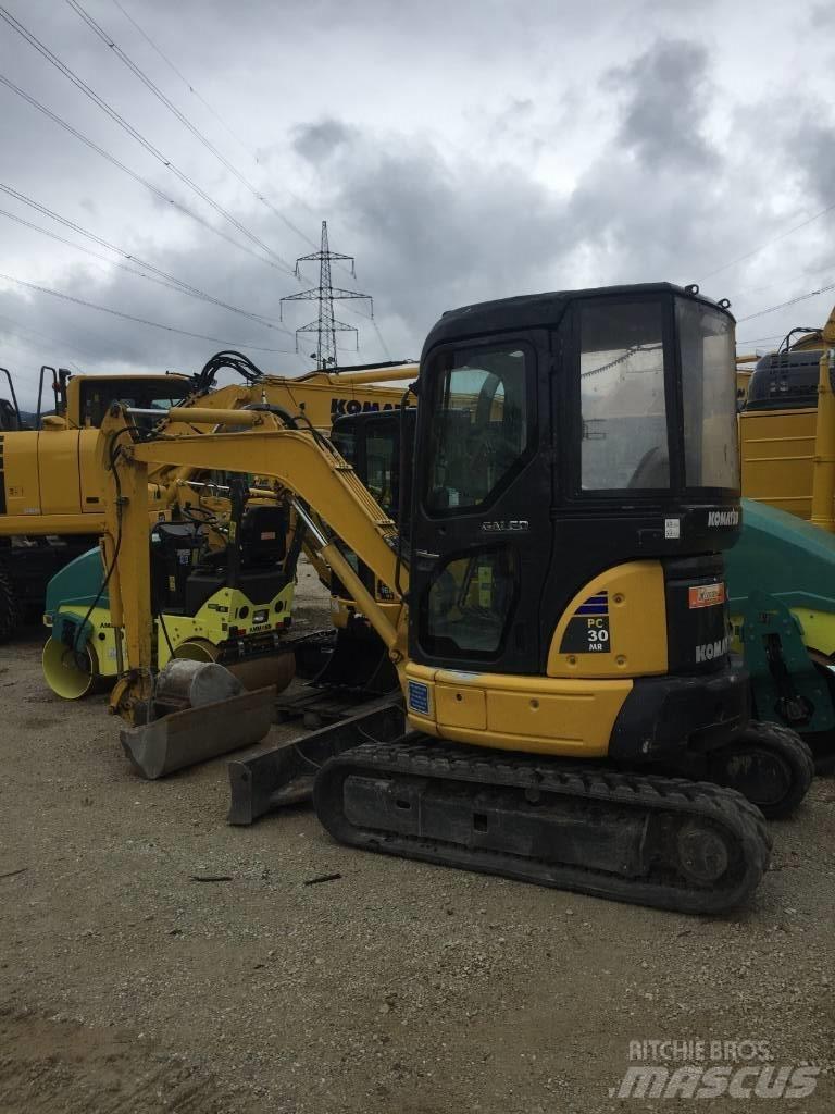 Komatsu PC30MR-2 Mini Escavadoras <7t