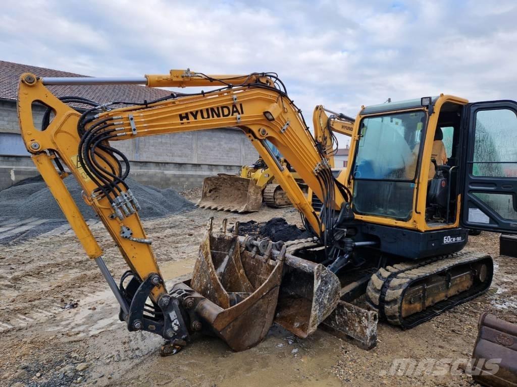 Hyundai R60CR-9A Mini Escavadoras <7t