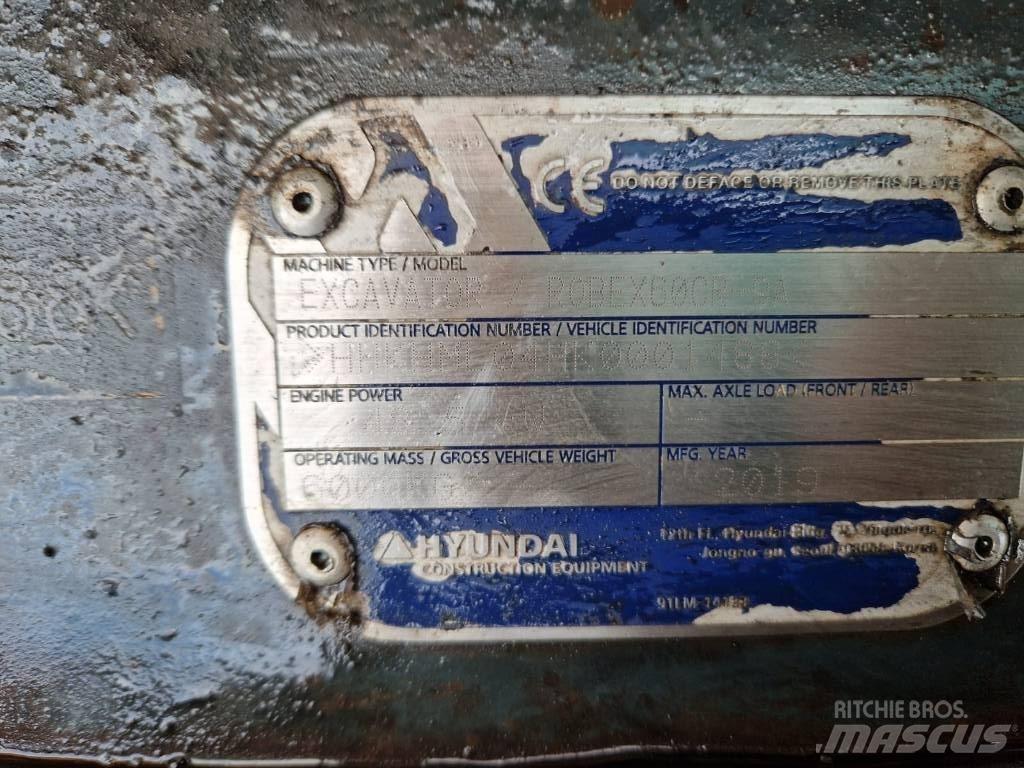 Hyundai R60CR-9A Mini Escavadoras <7t