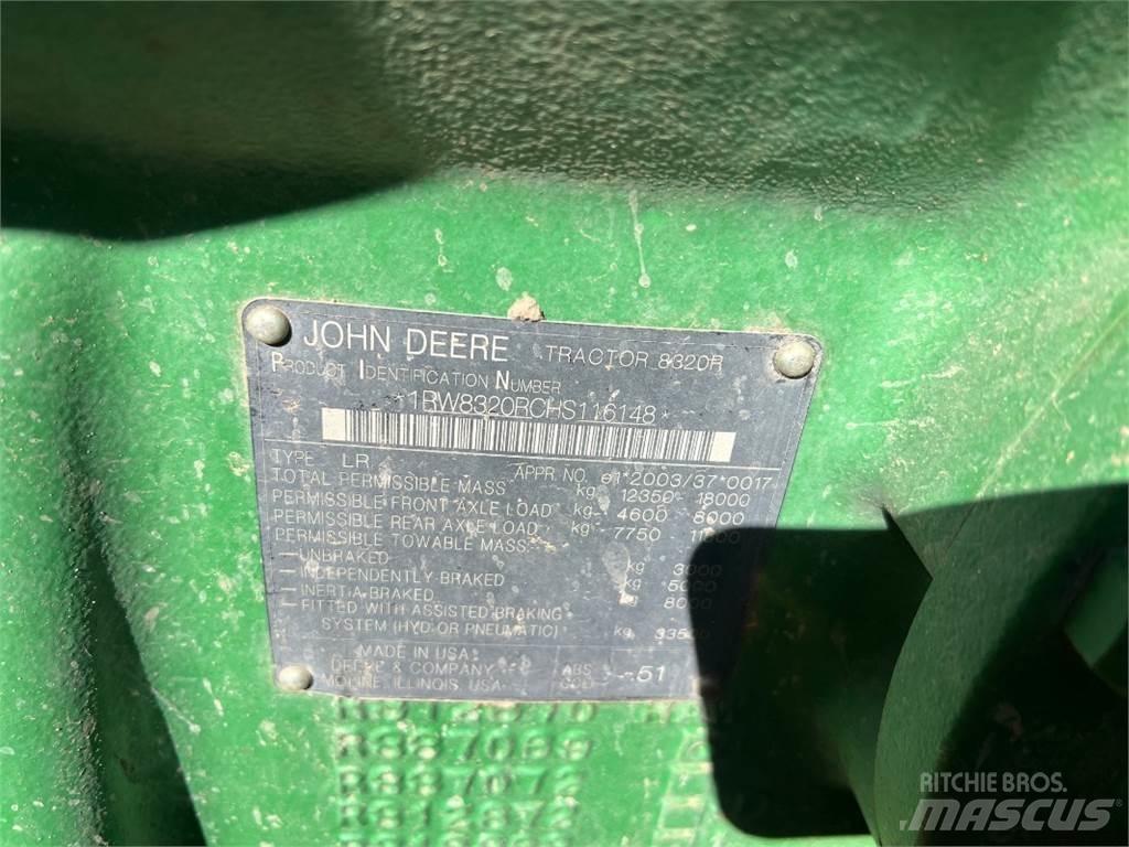 John Deere 8320 R Tratores Agrícolas usados