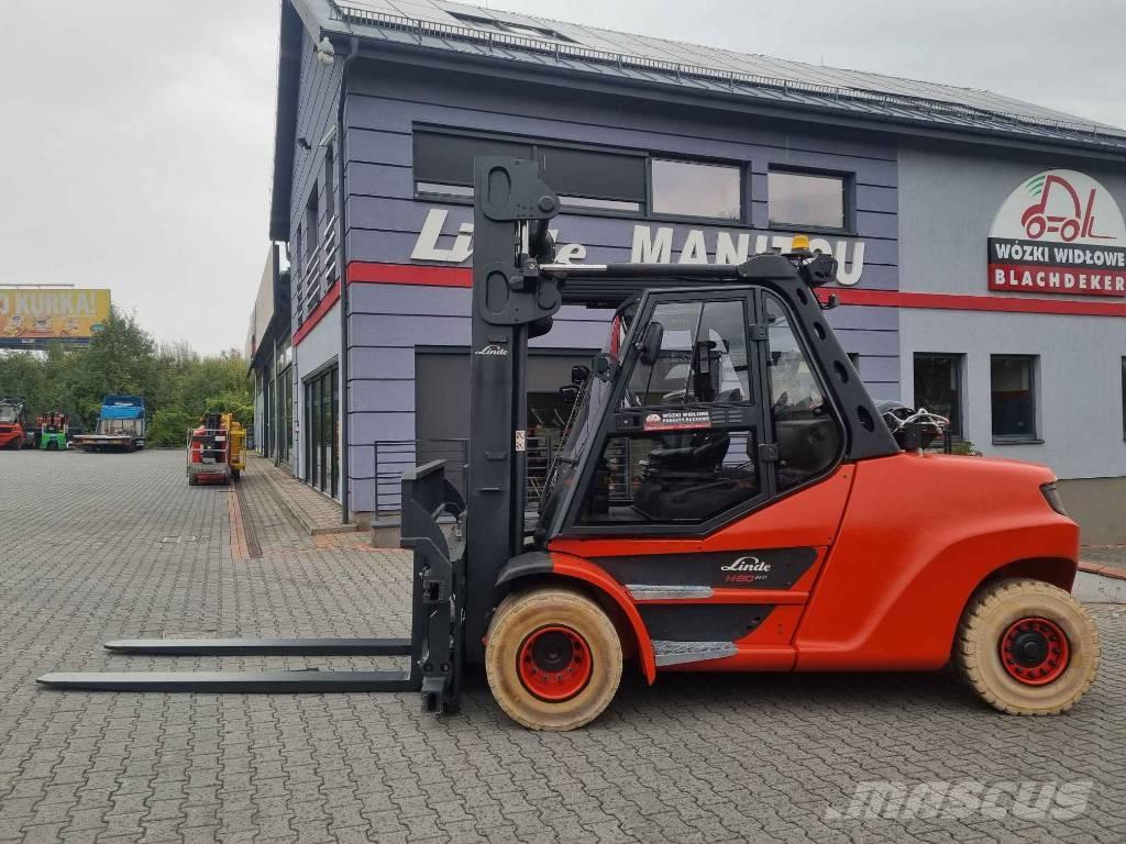 Linde H80T-03/1100 Empilhadores a gás