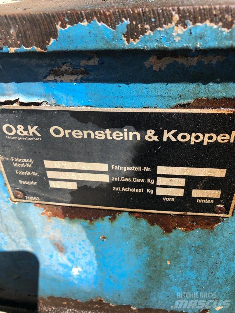 O&K MH6 FA4 Escavadoras de rodas