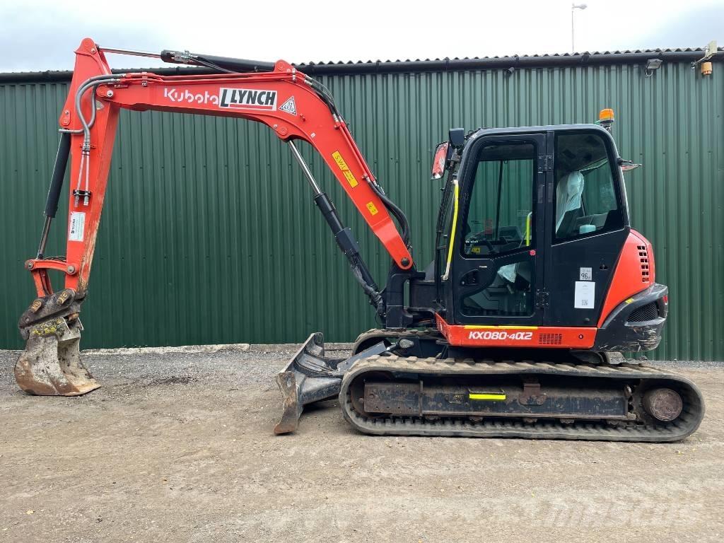 Kubota KX 080 Escavadoras Midi 7t - 12t