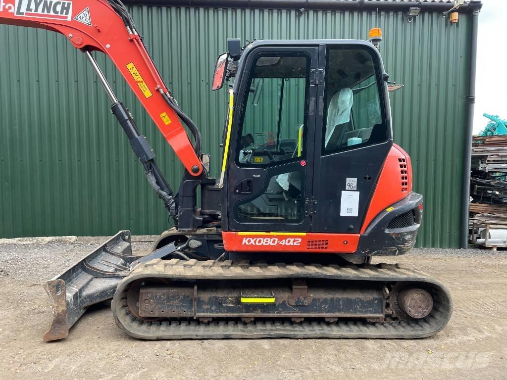 Kubota KX 080 Escavadoras Midi 7t - 12t