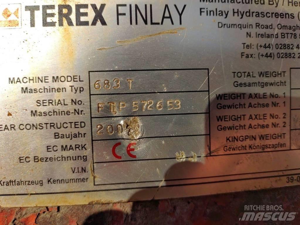 Finlay Terex 683 Crivos móveis