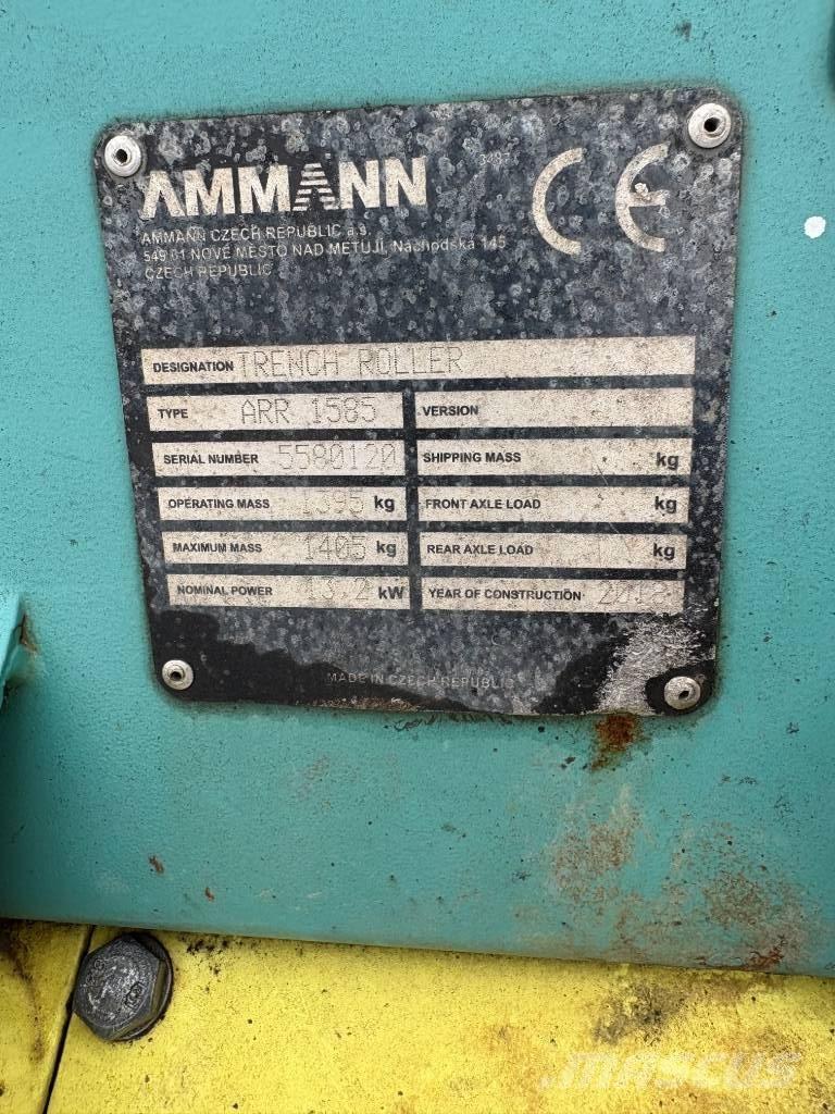 Ammann ARR 1585 Cilindros Compactadores - Outros