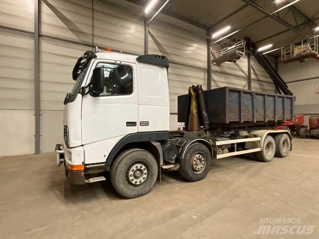 Volvo FH 16 520 8X4 Camiões Ampliroll