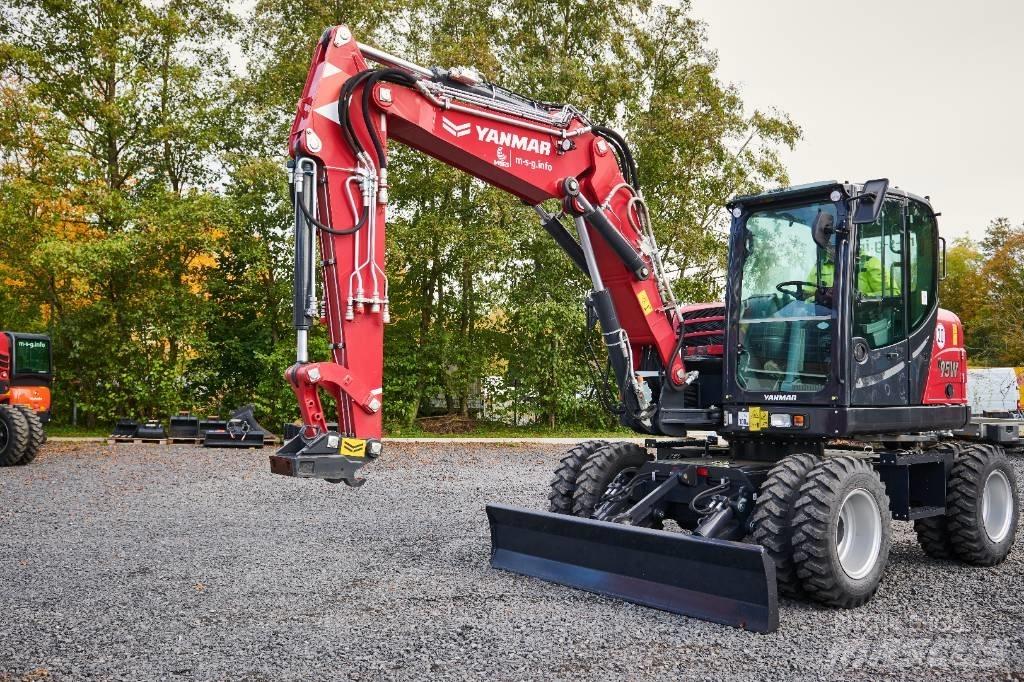 Yanmar B95W Escavadoras de rodas