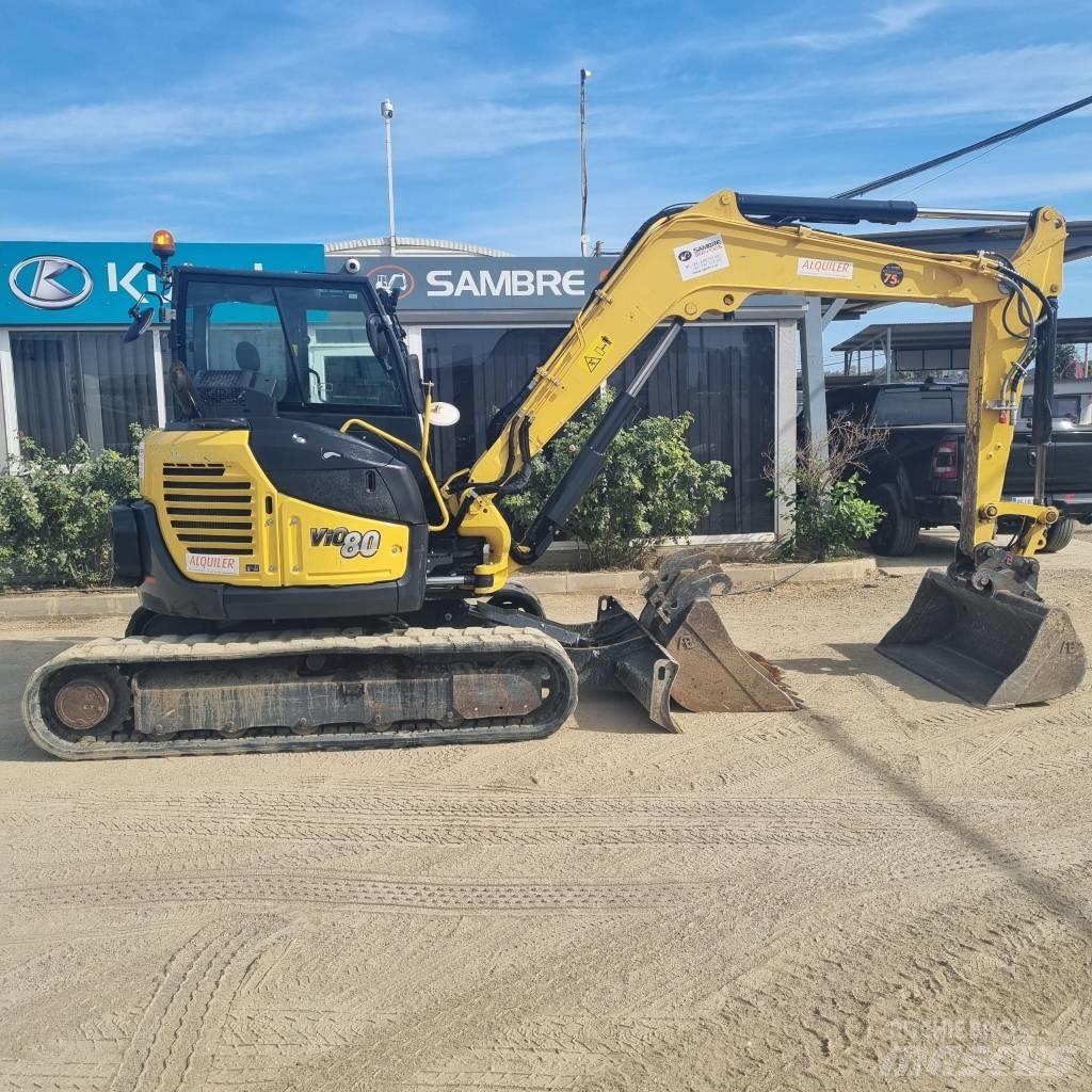 Yanmar Vio 80-1A Escavadoras Midi 7t - 12t