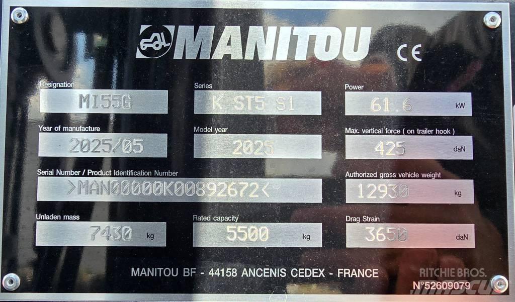Manitou MI 55 G Empilhadores a gás